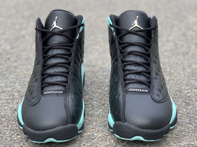 Rep Black Air Island Green Jordan 13 Retro 414571-030 0717